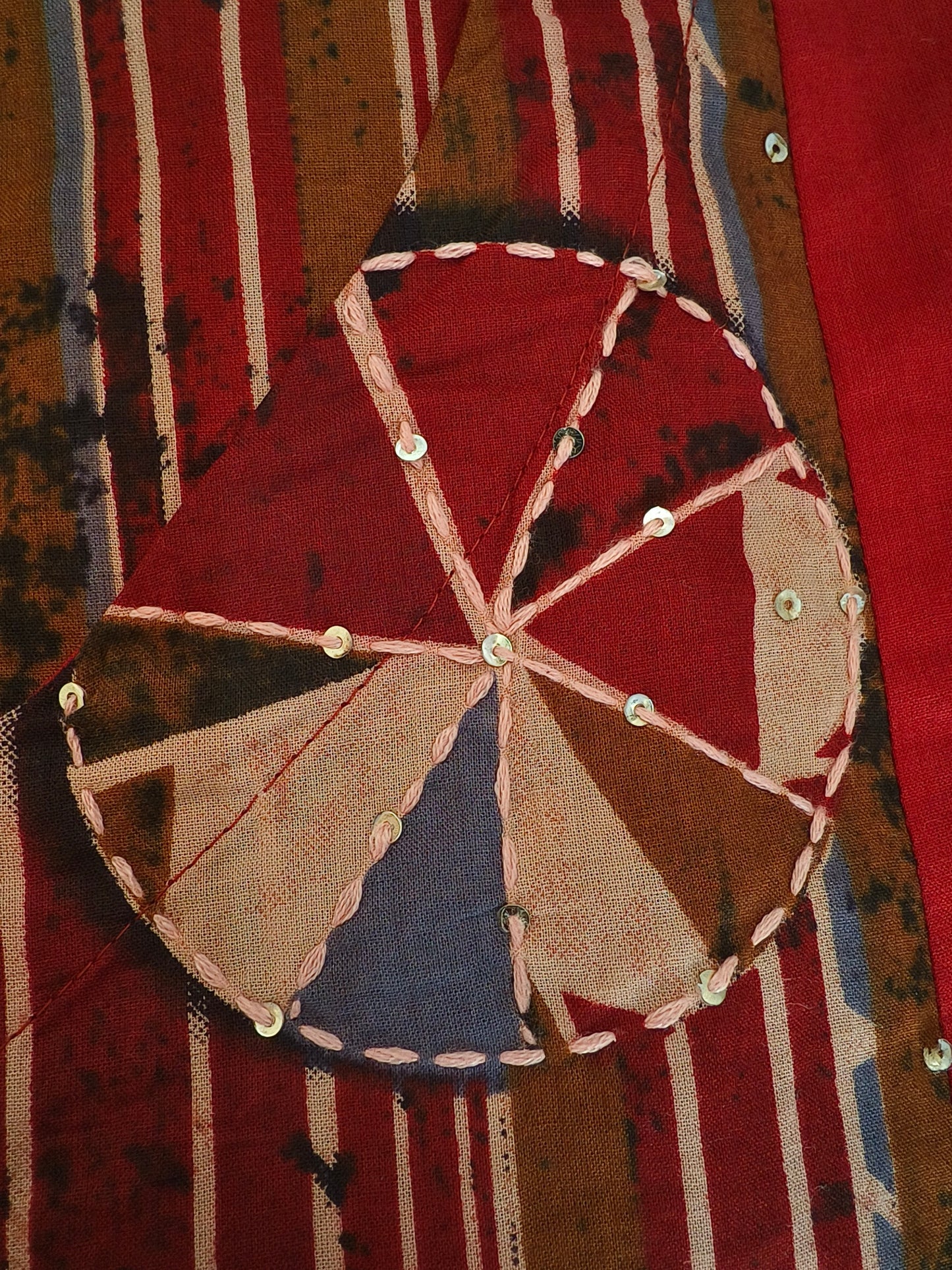 Neeli's traditional ajrakh motifs cotton kurti set with dupatta (K03AJ02MR)