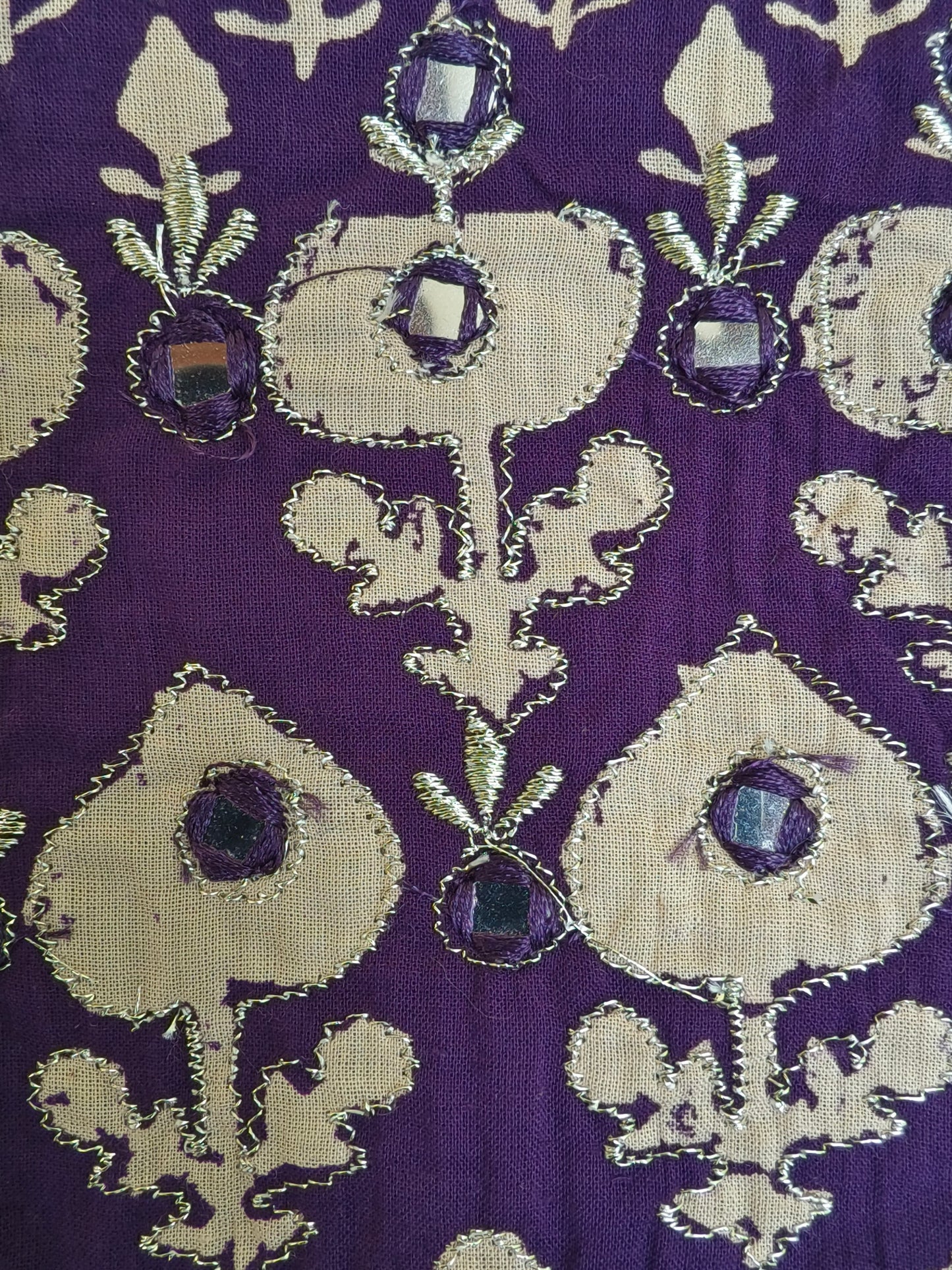 Neeli's bagru printed anarkali style soft cotton kurti set with dupatta (K03BP03PL)